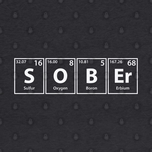 Sober (S-O-B-Er) Periodic Elements Spelling by cerebrands